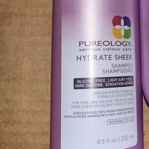 Pureology hydrate sheer shampoo retail size